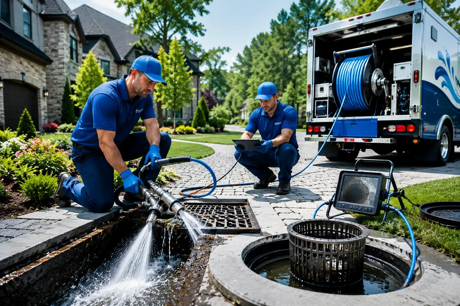 Local outdoor drain cleaning professionals in Huntsville, IL